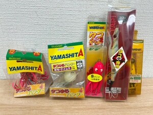 タコ釣り タコジグ ５個セット ルアー ちびイカ針 釣具 フィッシング 日本製 左右交換ハンドル 釣り用品