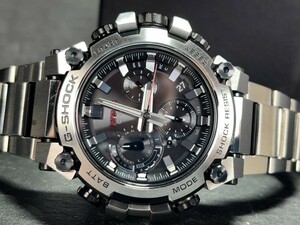 最新モデル 超美品 CASIO G-SHOCK カシオ ジーショック MT-G 軽量化モデル MTG-B3000D-1AJF 電波ソーラー 腕時計 スマートフォンリンク