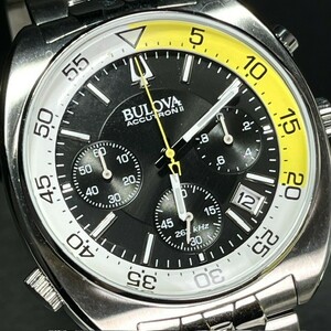 新品 BULOVA ブローバ Accutron アキュトロン II スノーケル クオーツ 96B237 腕時計 クロノグラフ Chronograph Collection Snorkel