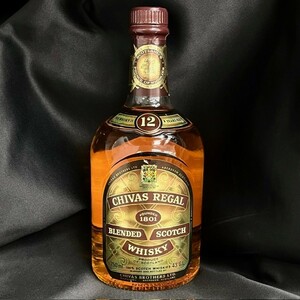 希少 新品 未開封 CHIVAS REGAL シーバスリーガル 750ml スコッチ ウイスキー 43％ 12年 洋酒 酒 飲料 古酒 オールドボトル SCOTCH WHISKY