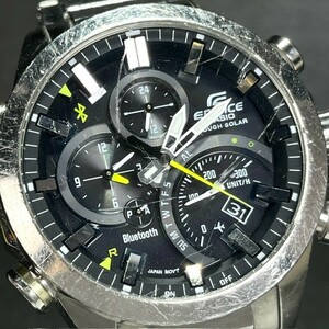 CASIO EDIFICE カシオ エディフィス EQB-500D-1AJF スマートフォンリンク TIME TRAVELLER タイムトラベラー 腕時計 ソーラー ブラック