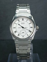 SEIKO セイコー SILVER WAVE シルバーウェーブ 2628-0060 メンズ アナログ 腕時計 ホワイト文字盤 メタルベルト 電池交換済み 動作確認済み_画像2