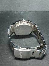 SEIKO セイコー WIRED ワイアード 7T62-0A50 メンズ アナログ 腕時計 ホワイト文字盤 クロノグラフ カレンダー ステンレス メタルベルト_画像6