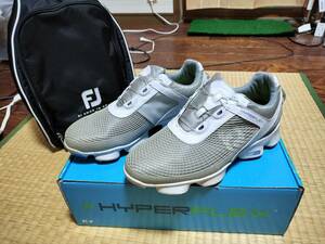 フットジョイ FootJoy メンズ ゴルフシューズ 24.5cm 箱・ケース付