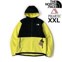 1円～!売切!【正規新品】THE NORTH FACE◆DENALI ANORAK フリースジャケット デナリ US限定 肉厚 POLARTEC アウトドア(XXL)黄 181024-70_画像1