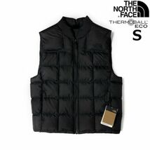 1円～!売切!【正規新品】THE NORTH FACE◆LHOTSE REVERSIBLE VEST 中綿 ベスト US限定 キルティング リバーシブル ダウン(S)黒 190122-100_画像1