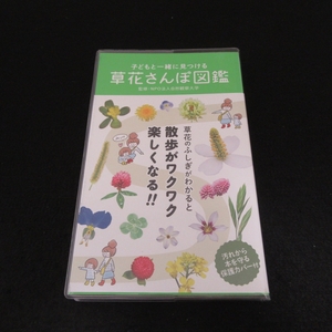 美品★本 『子どもと一緒に見つける　草花さんぽ図鑑』 ■送120円 自然観察大学 （監修）　永岡書店　○