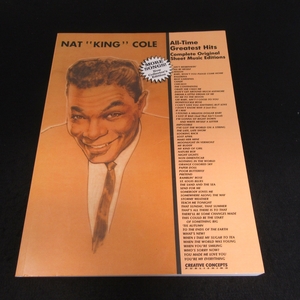 ピアノ・ヴォーカル 海外楽譜 『Nat King Cole All Time Greatest Hits』 ■送185円 ナット・キング・コール　59曲◇