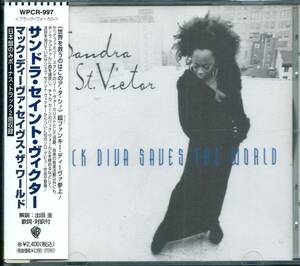 SANDRA ST. VICTOR / Mack Diva Saves The World +2 WPCR-997 国内盤 CD サンドラ・セイント・ビクター THE FAMILY STAND CHAKA KHAN