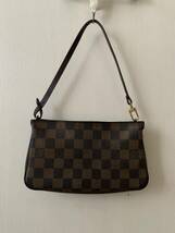 ルイヴィトン LOUIS VUITTON・ショルダーバッグ ダミエ ・ナヴォナ・ポシェット・ソフィ・2way・完売入手困難・アクセソワール・エベヌ_画像1