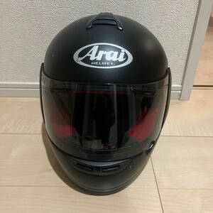 Arai アライ HR MONO4 フルフェイス ヘルメット ブラック 黒 サイズ 61.62cm XLサイズ