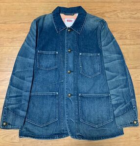 Levi's カバーオール ウォッシュ加工 Mサイズ 