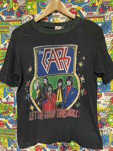 1980年代? ヴィンテージ CARS カーズ Tシャツ(パキスタン製)／パキ綿／バンドT／バンT／ロックT／ツアーT／vintage／ムービーT／映画