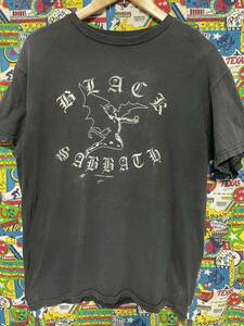 2000年代 ヴィンテージ Black Sabbath ブラックサバス バンドTシャツ／パキ綿／バンT／ロックT／ツアーT／vintage／ムービーT／映画