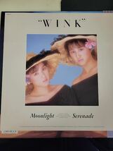 Wink　レコード Wink Moonlight Serenade　見本盤 当時物_画像4