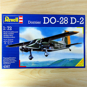 ドイツレベル 1/72 ドルニエ DO-28 D-2 (多目的STOL機) 4397 プラモデル