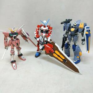 ◇ BANDAI ガンダムプラモデル 3箱まとめ イザーク・ジュール/ムラクモ・ガイ/アスラン・ザラ バンダイ 完成品 ジャンク品 ◇ N90919