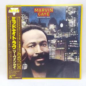 ◆帯付 LP MARVIN GAYE マーヴィン・ゲイ / MIDNIGHT LOVE ミッドナイト・ラヴ 25AP 2470◆G1825