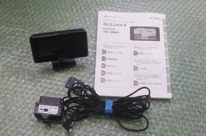 『M5533』ユピテル　レーダー探知機　GS203 OBD12‐MⅢ