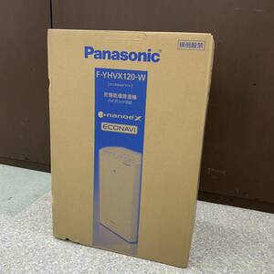 T002 衣類乾燥除湿機 未使用開封 パナソニック Panasonic F-YHVX120 クリスタルホワイト ハイブリッド方式 エコナビ CBARR 衣類乾燥除湿機