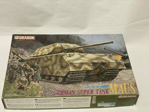 ジャンク品　ドラゴン 1/35 ドイツ超重戦車 マウス　デカール欠品　パーツ変形あり