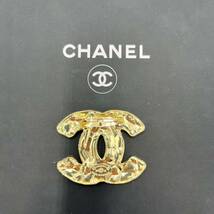 CHANEL シャネル ヴィンテージノベルティ アクセサリー ブローチA ゴールド ココマーク _画像3