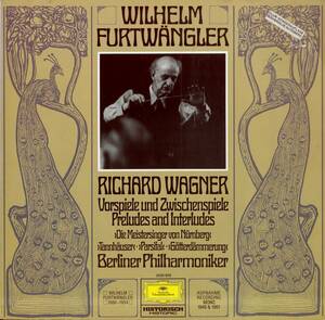 A00581542/LP/Wilhelm Furtwangler「ワーグナー：Vorspiele Und Zwischenspiele Prelude And Interludes」