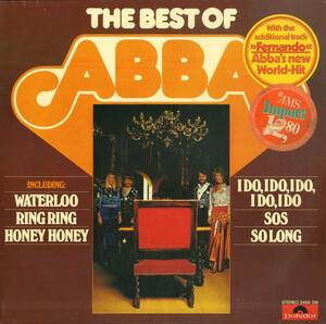 A00581403/LP/アバ (ABBA)「The Best Of Abba (1976年・2459-318・ディスコ・DISCO・シュラーガー)」