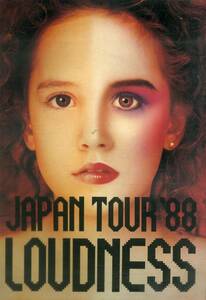 J00016289/☆コンサートパンフ/Loudness「Japan Tour 88」