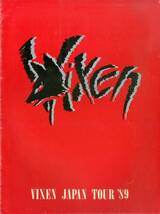 J00016293/▲▲コンサートパンフ/Vixen「Vixen Japan Tour 89」_画像1