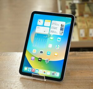 1円スタート!!Apple アップル iPad mini 第6世代 2021年モデル MK7R3J/A パープル 8.3インチ 64GB A2567 本体のみ 初期化済み 傷有り