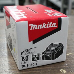 即決あり！送料無料!! 新品 makita/マキタ 18V 6.0Ah リチウムイオンバッテリ BL1860B 純正 4段階残容 自己故障診断 充電池 雪マークの画像5