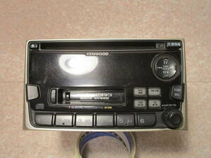 スバル純正 2DIN CD/カセット GX-505G KENWOOD ◎作動写真あり