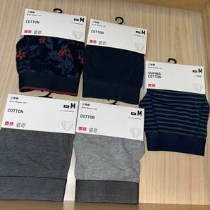 【絶版品】UNIQLO ブリーフ　Mサイズ　5枚セット　海外限定商品 前開き ユニクロ