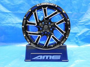 s_ 【展示品】アルミホイール4本セット 17インチ LOWENHART GXL206 7J ×17 +35 114/5H 昭和店