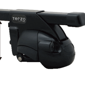 エクストレイル T32 NT32（ルーフレール付車）TERZO ルーフキャリア フット＋バーのセットの画像1