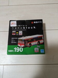 東急バス　３０周年記念　ナノブロック　日本製　世界最小級