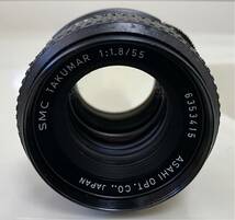 1円~ASAHI ペンタックス SMC TAKUMAR 1:1.8/55 単焦点レンズ 中古動作品_画像2