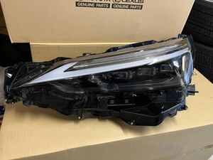 美品 純正 レクサス NX左 ヘッドライト ヘッドランプ lexus 20系 NX250 NX350 3眼LED 3連 koito 78-58 81185-78400 刻印11