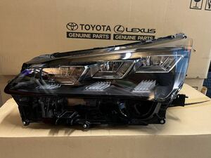 美品 純正 レクサス NX前期 左 ヘッドライト ヘッドランプ lexus 10系 NX200t NX300h 3眼LED 3連 koito 78-17 81150-78071 刻印N7