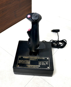 ▲(R512-A76)現状品◆ THRUSTMASTER MARK I FLIGHT CONTROL SYSTEM フライトゲーム用コントローラー ジョイスティック