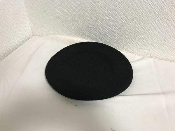 本物カンゴールKANGOLウールハンチングベレー帽子ボウシメンズレディースサーフアメカジビジネススーツ黒ブラックイギリス製ヴィンテージ