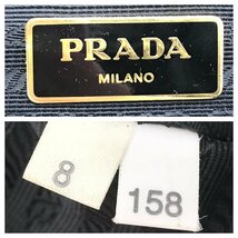 1円 美品 PRADA プラダ 三角ロゴ ゴールド金具 テスート ナイロン メッセンジャー ショルダー バッグ ブラック a1188_画像10