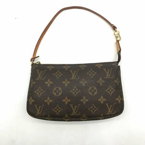 1円 良品 LOUISVUITTON ルイヴィトン アクセソワール モノグラム ポーチ ショルダー バッグ a177