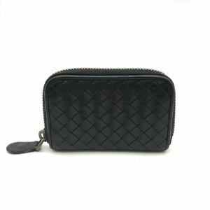 1円 BOTTEGA VENETA ボッテガ ヴェネタ イントレ コインケース 小銭入れ ブラック m8091