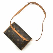 1円 良品 LOUISVUITTON ルイヴィトン 2WAY モノグラム ポシェット フロランティーヌ ウエスト バッグ a1803_画像2