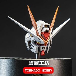 新品 1/100 ストライクフリーダムヘッド MG Master HOBBY Head 未塗装ガレージキット TORNADO MHM 3Dプリントアウトパーツ ks32