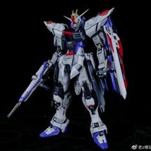 ロボットヒーロー SRモデル フリーダムガンダム 非メタルビルド 1/100 未使用 合金完成品 可動フィギュア ks42_画像1