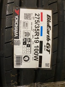 YOKOHAMA　ヨコハマ　BluEarth-GT　ブルーアース　275/35R19　245/40R19　メルセデスベンツ　CLS　4本新品　新品タイヤ　未使用