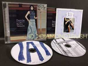 ☆初回盤 音質良好☆『竹内まりやDENIM デニム』★2枚組CDアルバム 全18曲★ ♪君住む街角/返信/スロー ラヴ/明日のない恋/終楽章/人生の扉